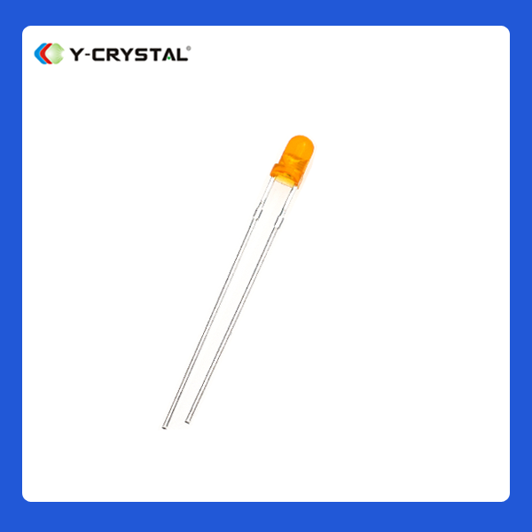 插件LED,F3橙发橙,F3白发橙透明雾状,3MM圆头橙灯,插件橙色灯珠,插件指示灯